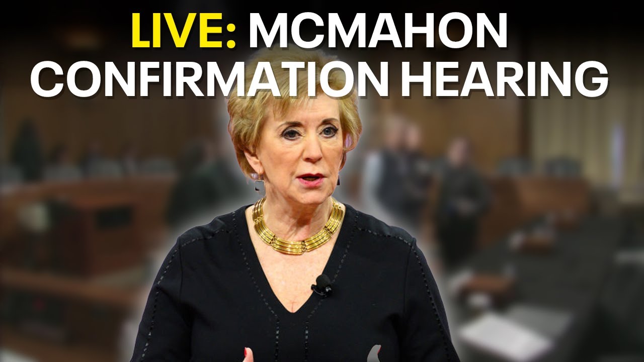 LIVE: Linda McMahon Education Secretary Hearing