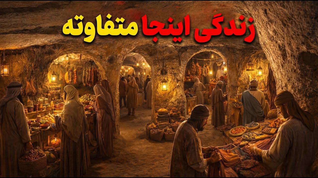 پنهانی ترین و عجیب ترین شهرهای زیرزمینی تاریخ | شهرهای زیرزمینی که انسان‌ها در دل زمین ساختند