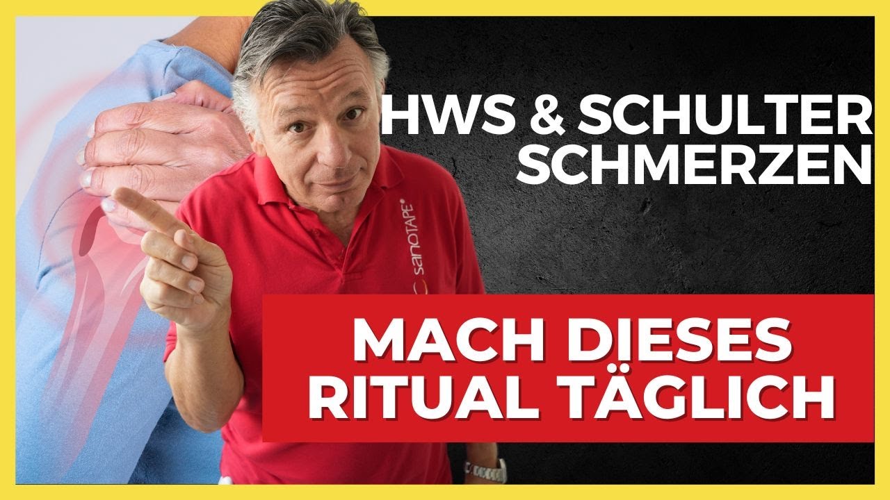 HWS & Schulter - Chronische Schmerzen - Mach dieses Ritual jeden Tag 🍀
