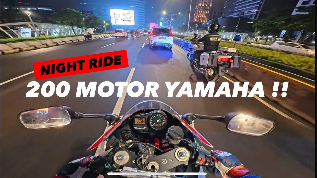 NIGHT RIDE‼️YAMAHA R1 First Gen (1999) & R6 Rossi ‼️