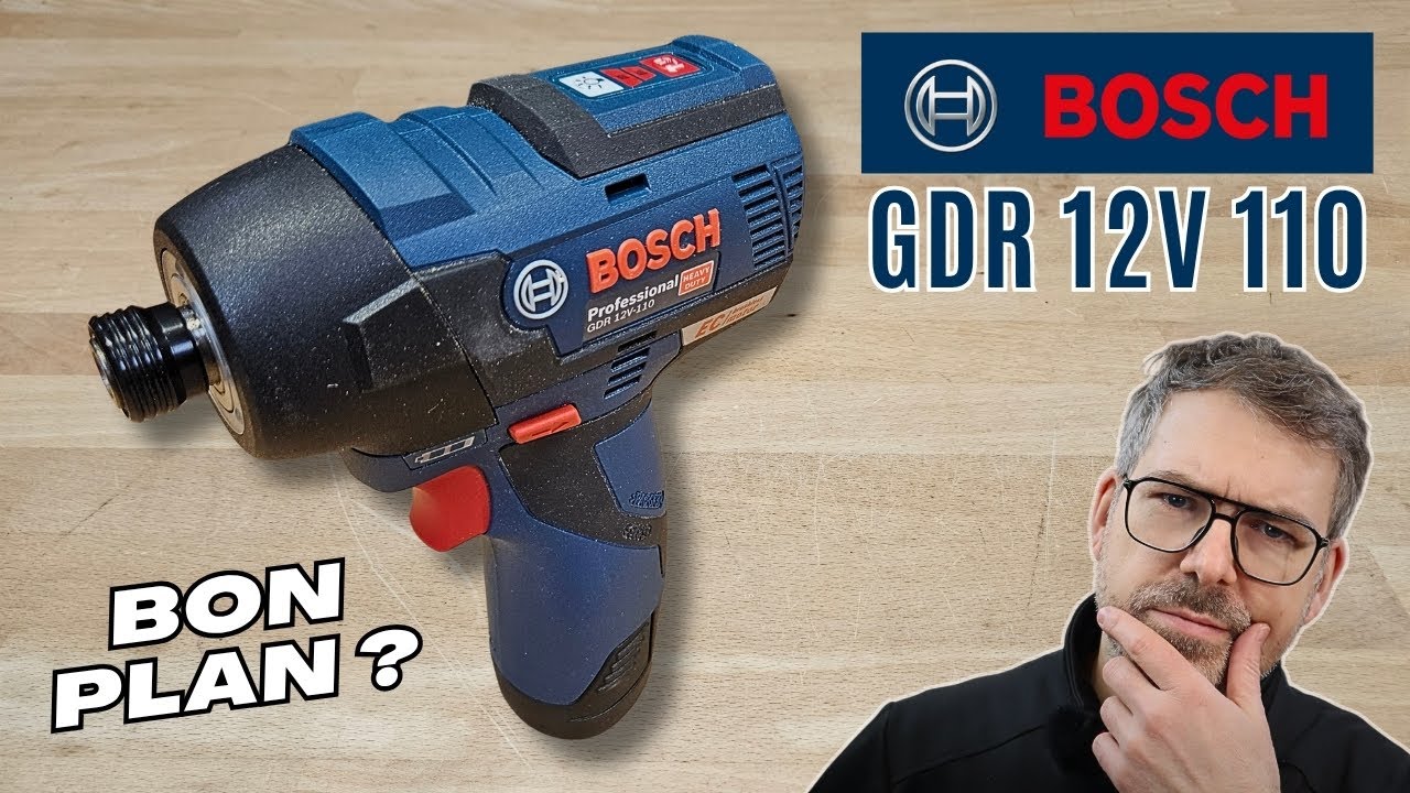 Visseuse à choc Bosch Pro GDR 12V 110 : TEST / AVIS