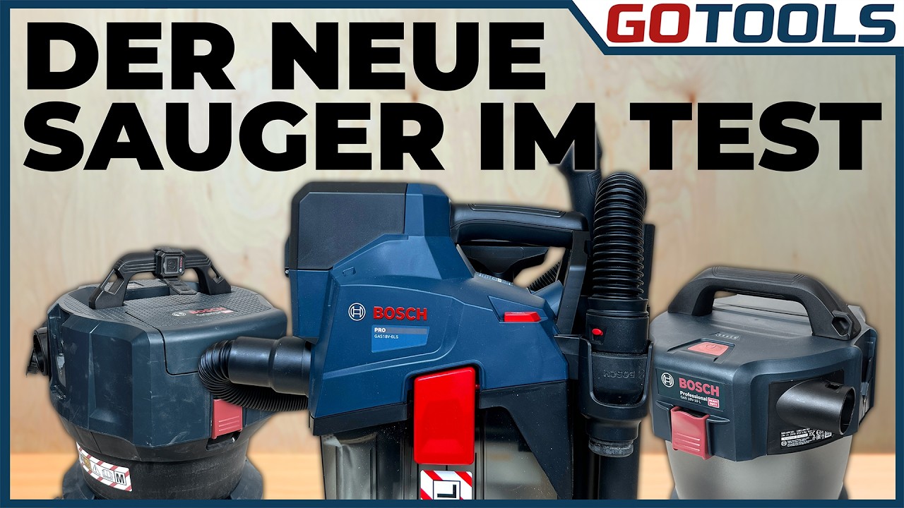Bosch GAS 18V-6 L im Test: Besser als 18V-10L & 18V-12 MC? #Bosch