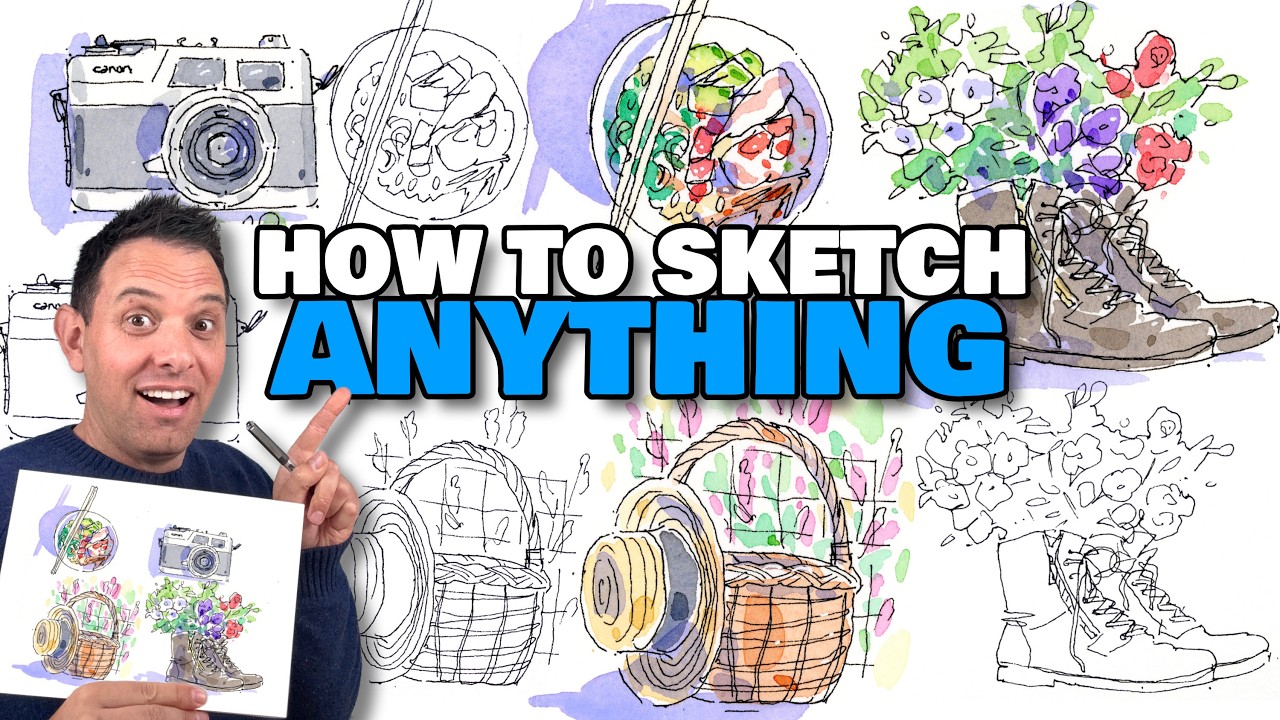 How to Sketch ANYTHING (Even If You Can&rsquo;t Draw)