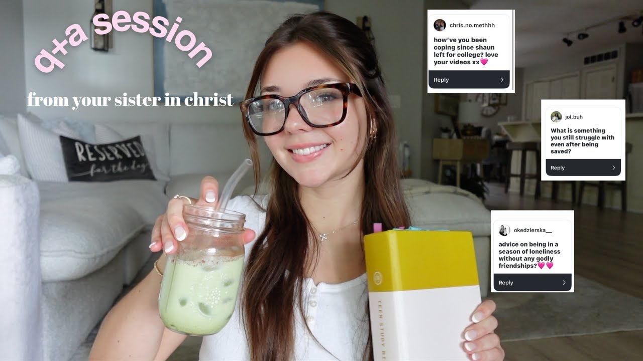 q+a sit down and chat💌✨