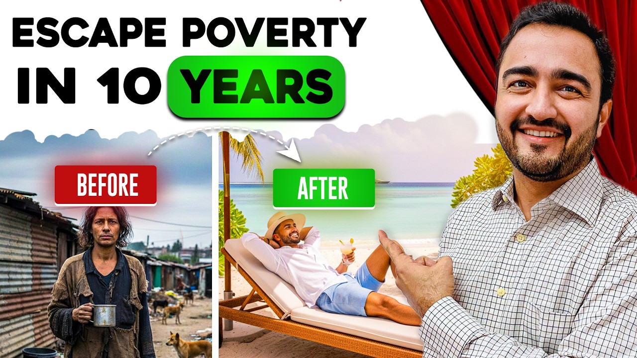 You Only Need 10 Years To Escape Poverty |Smart Investing | Money Management