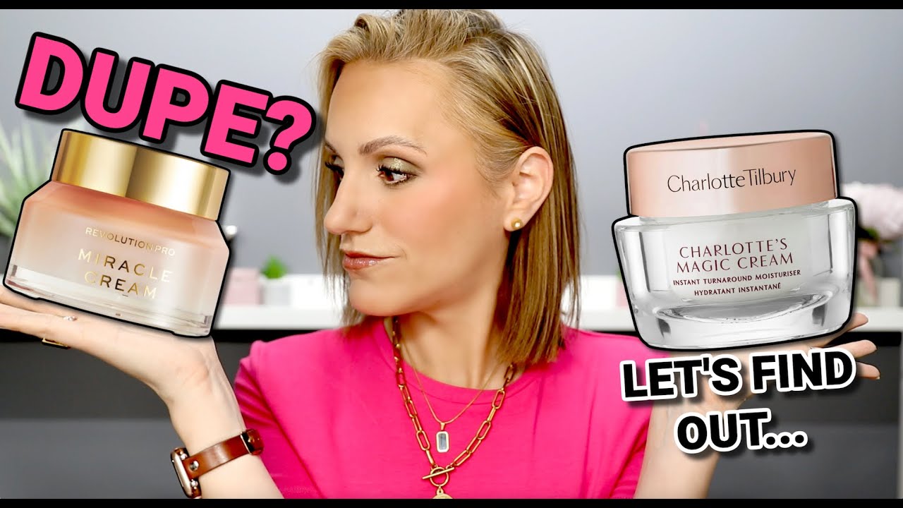 CHARLOTTE TILBURY MAGIC CREAM DUPE? | Revolution Pro Miracle Cream