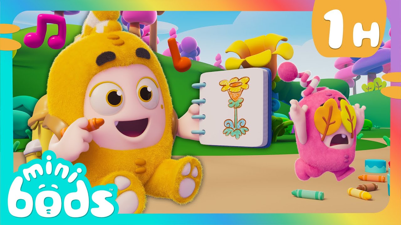 Not So Picture Perfect Day 🎨 New Minibods Cartoons🌈 | Moonbug Kids After School