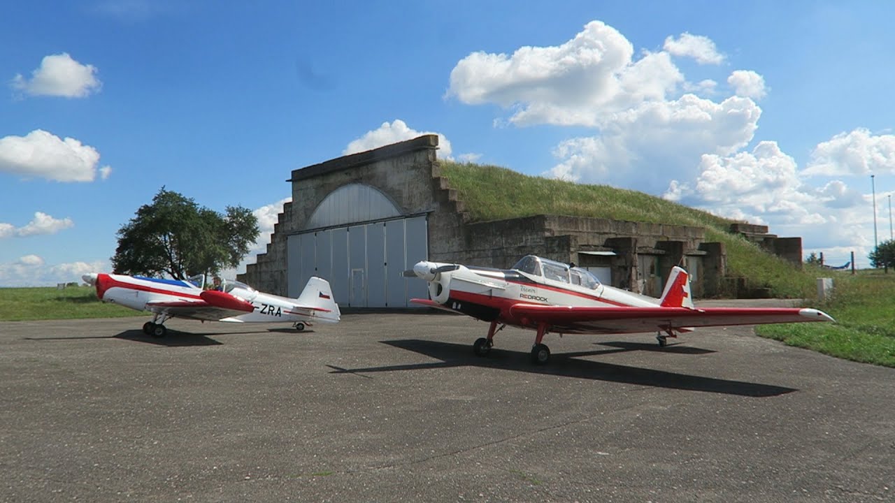 Loučení s historikem Zlin 526 AFS-V OK-ZRA