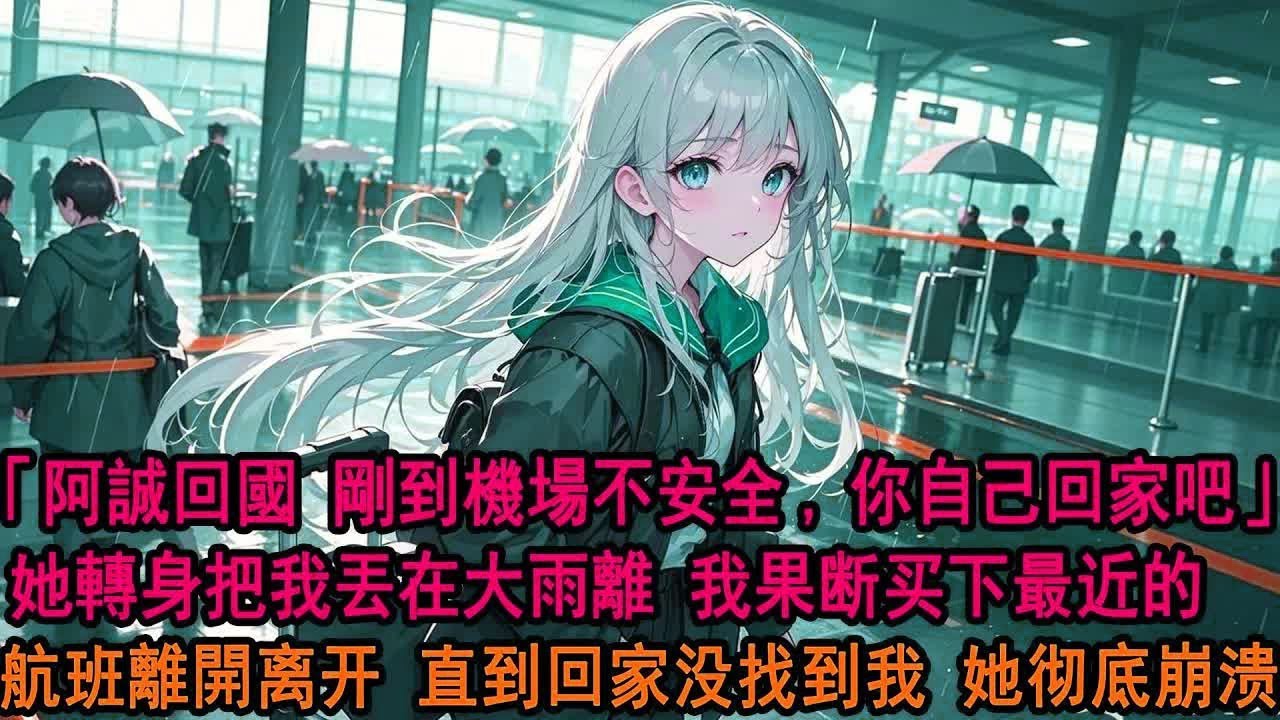 戀愛十年，只因她的竹馬離婚回國，柳如煙就將我扔在大雨中去接他：阿誠剛到機場不安全，你自己回家吧。我平靜點頭，果斷買了最近的航班離開。等她回家沒看到我，徹底崩潰了。