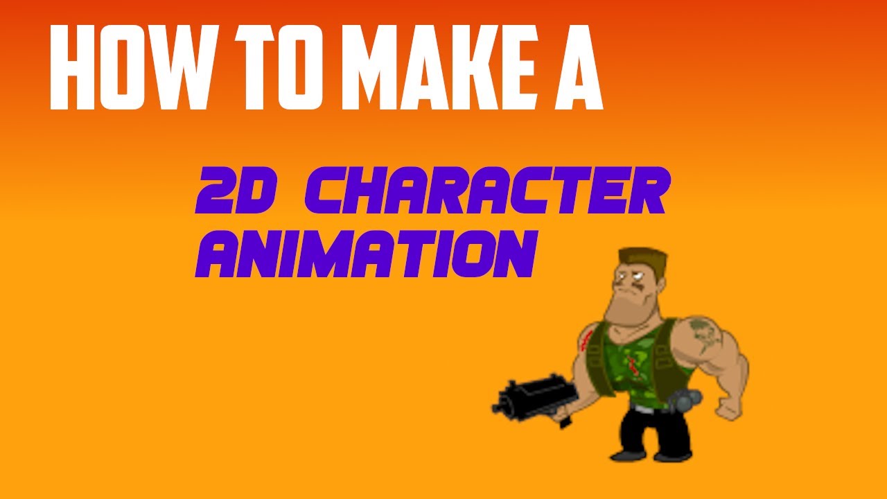 How to make a 2D Platformer Character animation in Buildbox