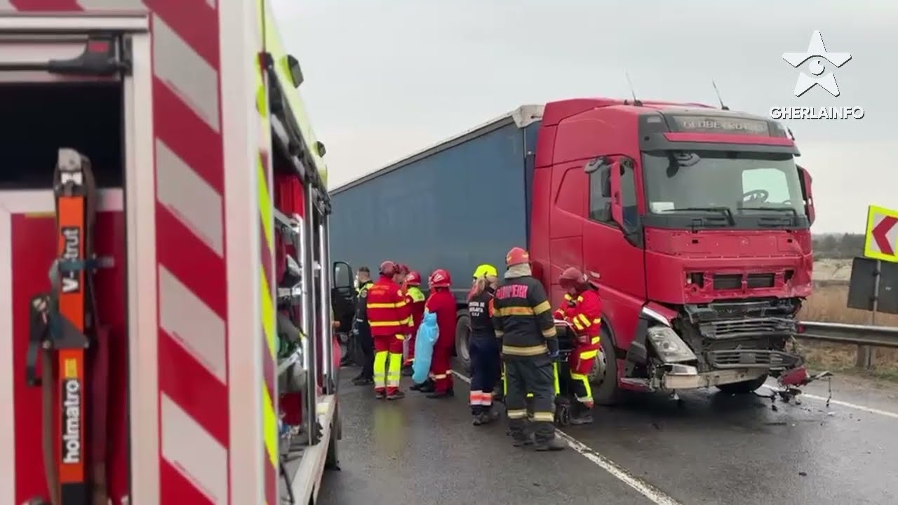 Accident cinci barbati decedati Sanpaul - Cluj 30 03 2026