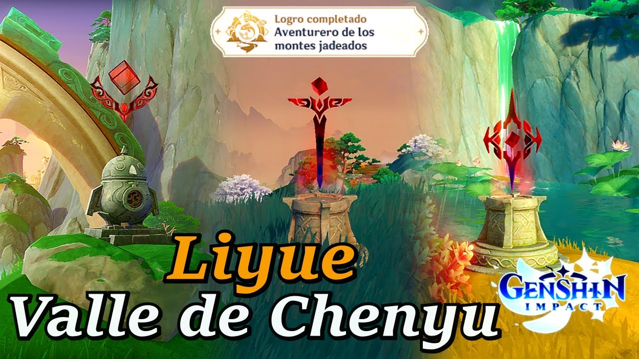 Desafíos a Contrarreloj del Valle de Chenyu en Liyue - Genshin Impact 4.4