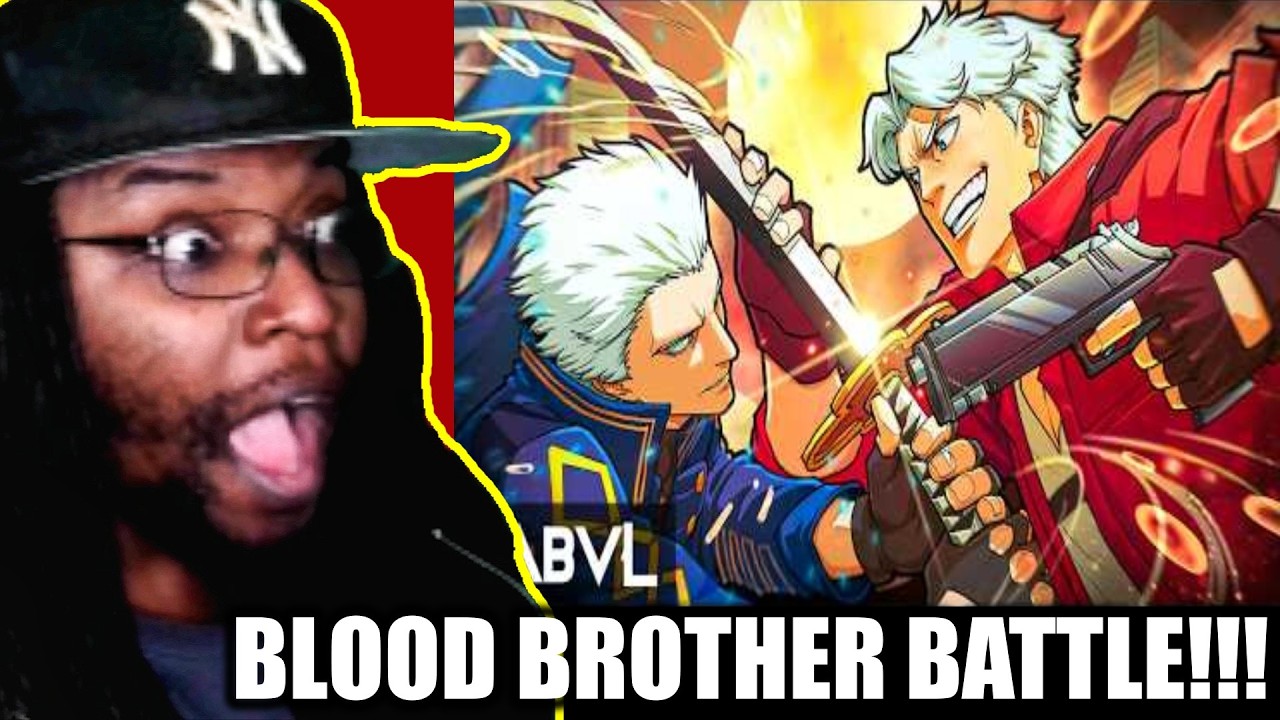 Песня Вергилия и Данте — «Кровь не пробивает грань» | Реакция FabvL (Devil May Cry) на DB