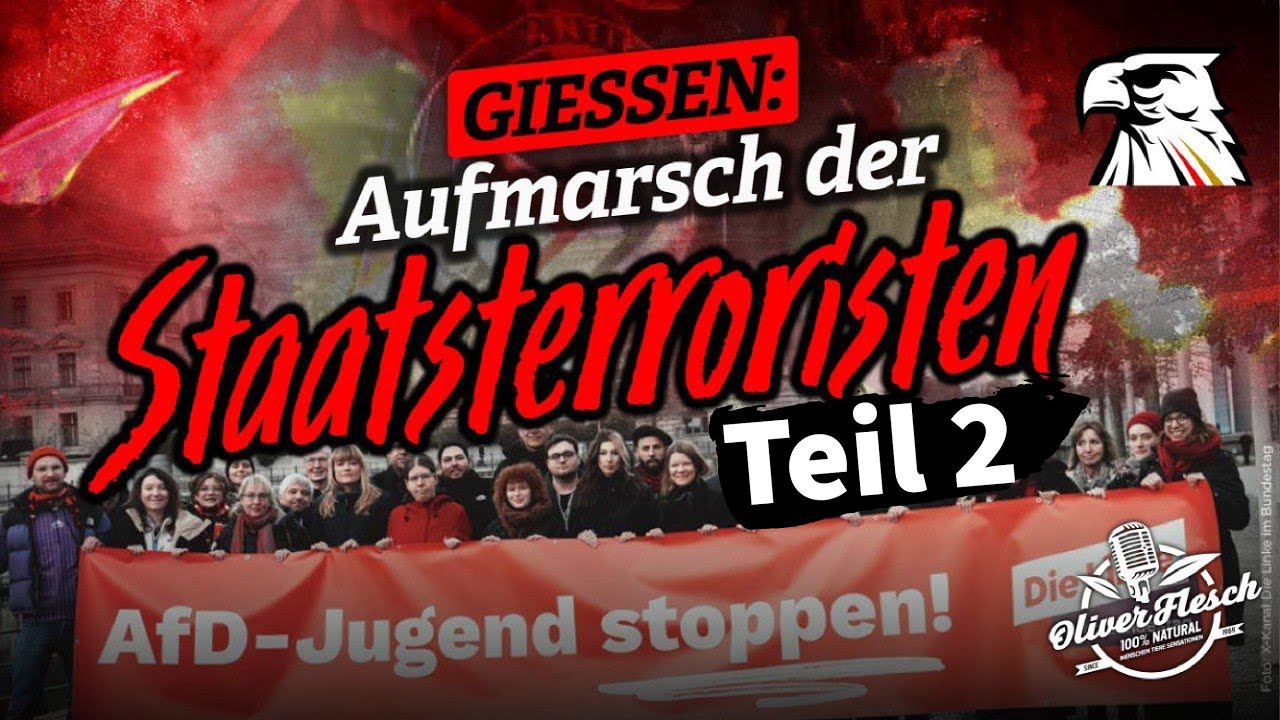 Linksextremer Terror in Gie&szlig;en: Die schockierendsten Videos!