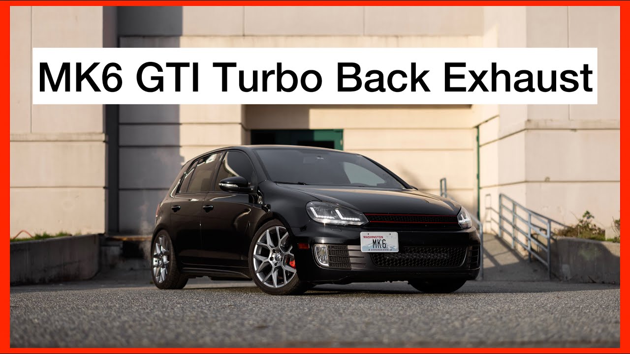 Beluga Racing MK6 GTI Turbo Back Exhaust Sounds