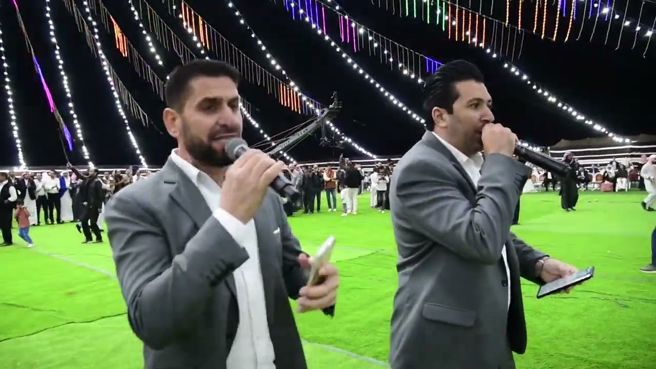 حفل الدكتور ليث سعود  الكعابنه شاعر العرب خليل الحوشان والفنانين خالد الحوشان وسامي المسالمه جزء5