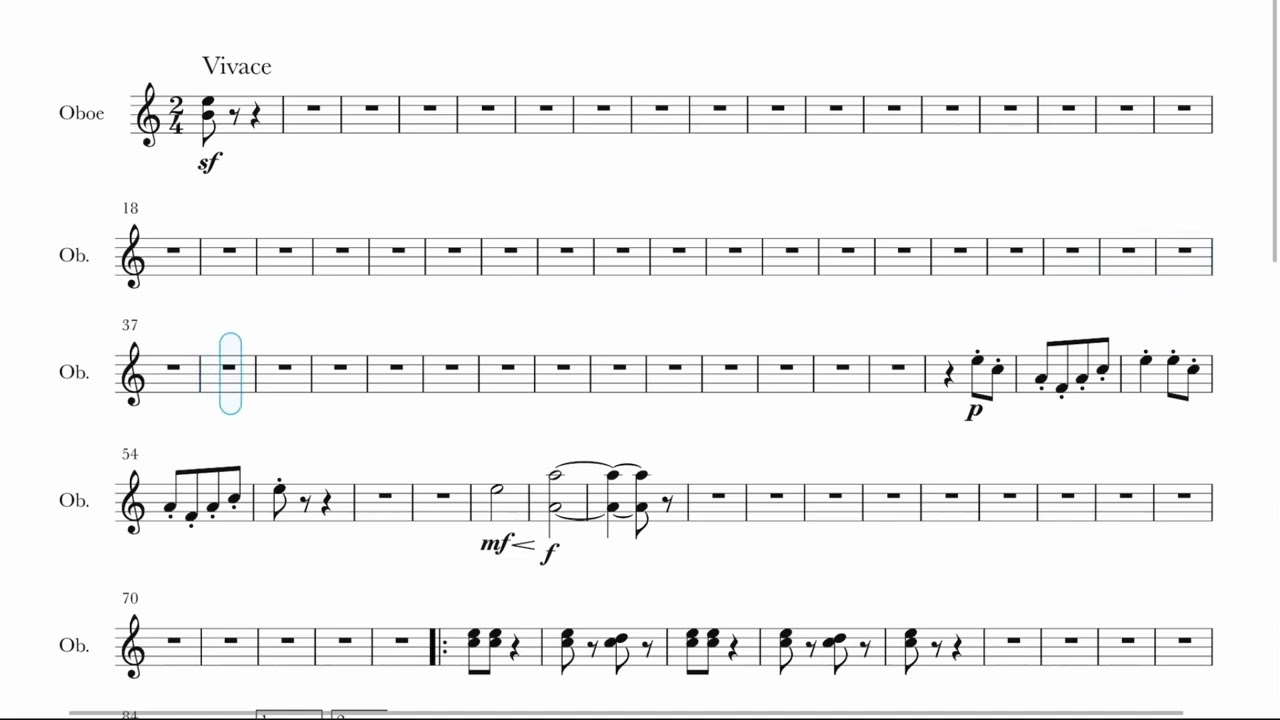 Flight of the Bumblebee - Rimsky Korsakov / Oboe - 왕벌의 비행 /  오보에