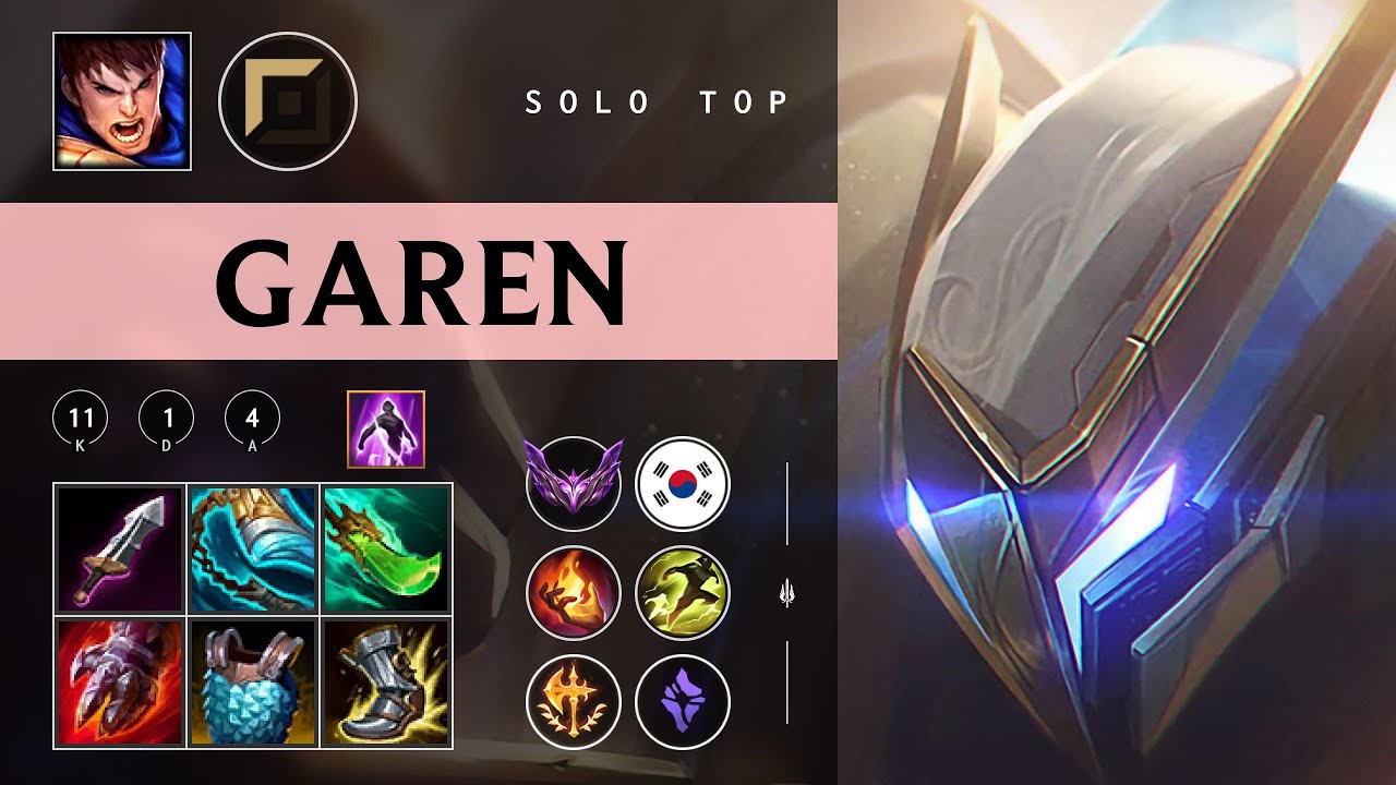Garen Top vs Shen - KR Master Patch 26.02