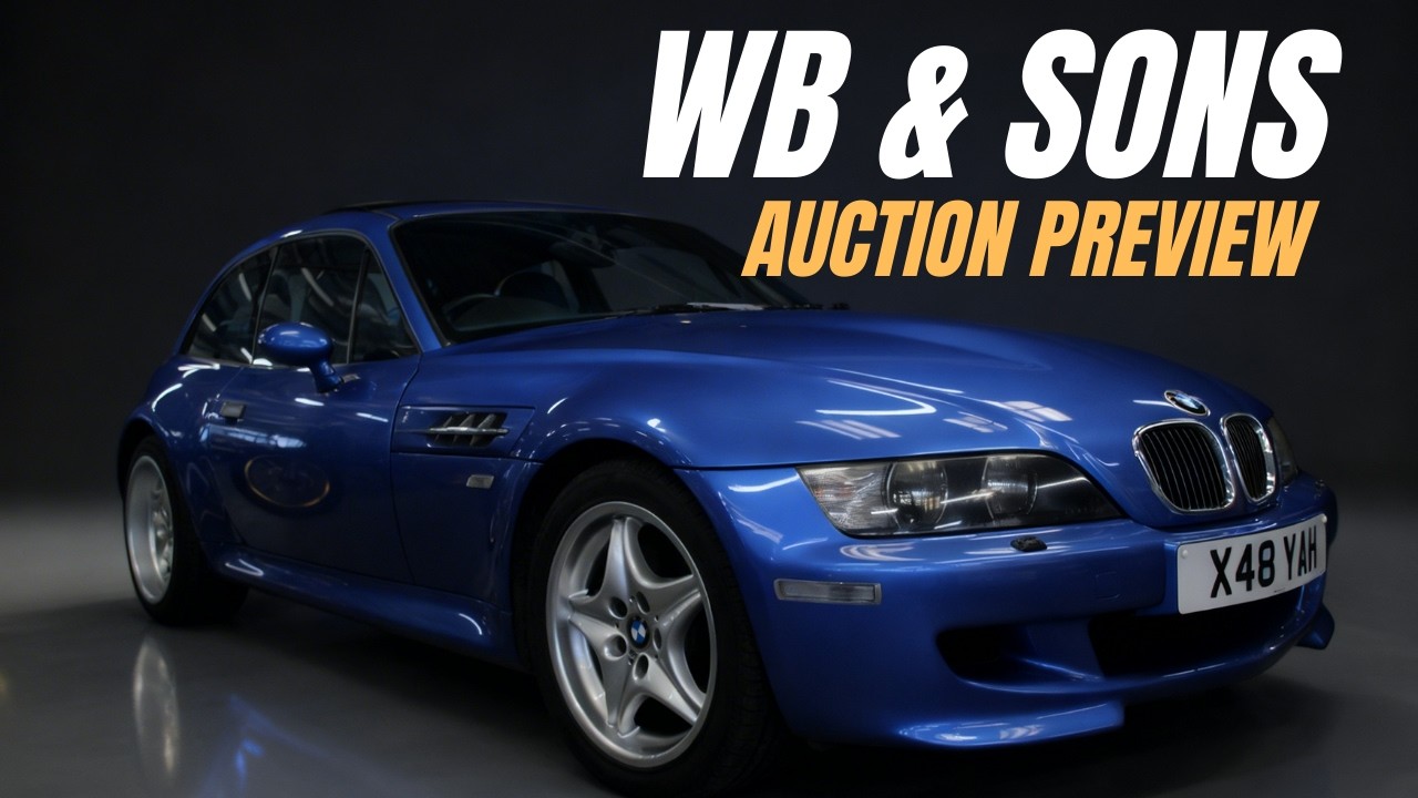 WB & Sons Auction Preview & Sunday Club – Classic Car Auction Preview | March 2026