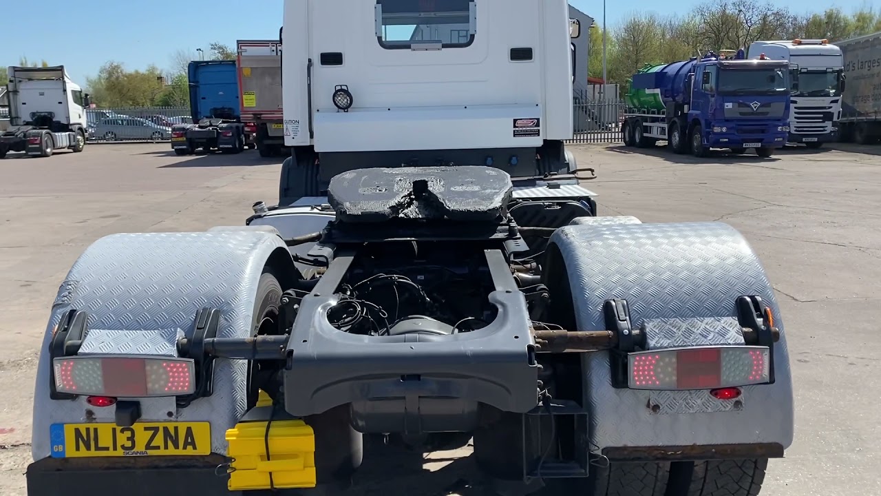 New In Stocklist For Sale: SCANIA P440 SCR PET REGS 6X2 DAY CAB TRACTOR UNIT - 2013 - NL13 ZNA