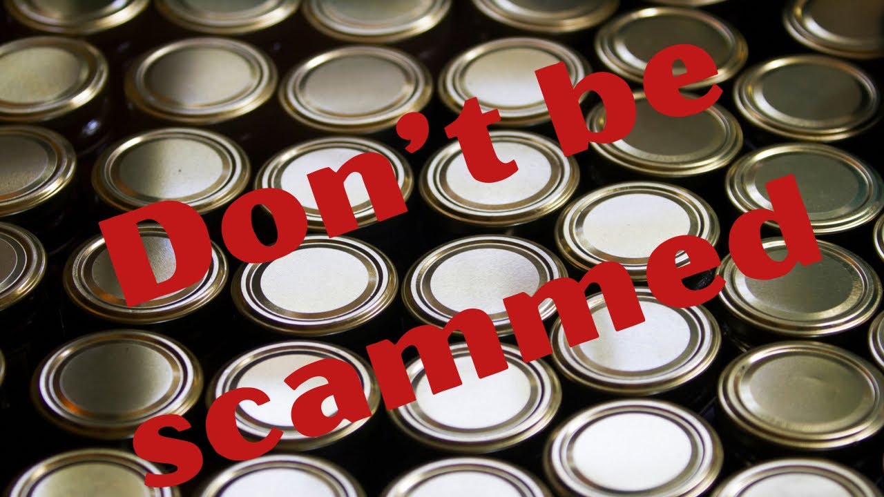 Beware of home canning lid sales scammers #rebelcanners #prepmypantry