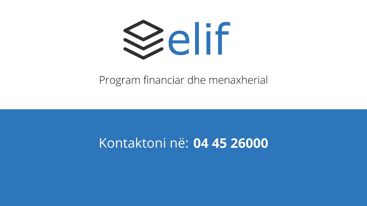 Si te bejme nje mandat pagese ne programin Elif?