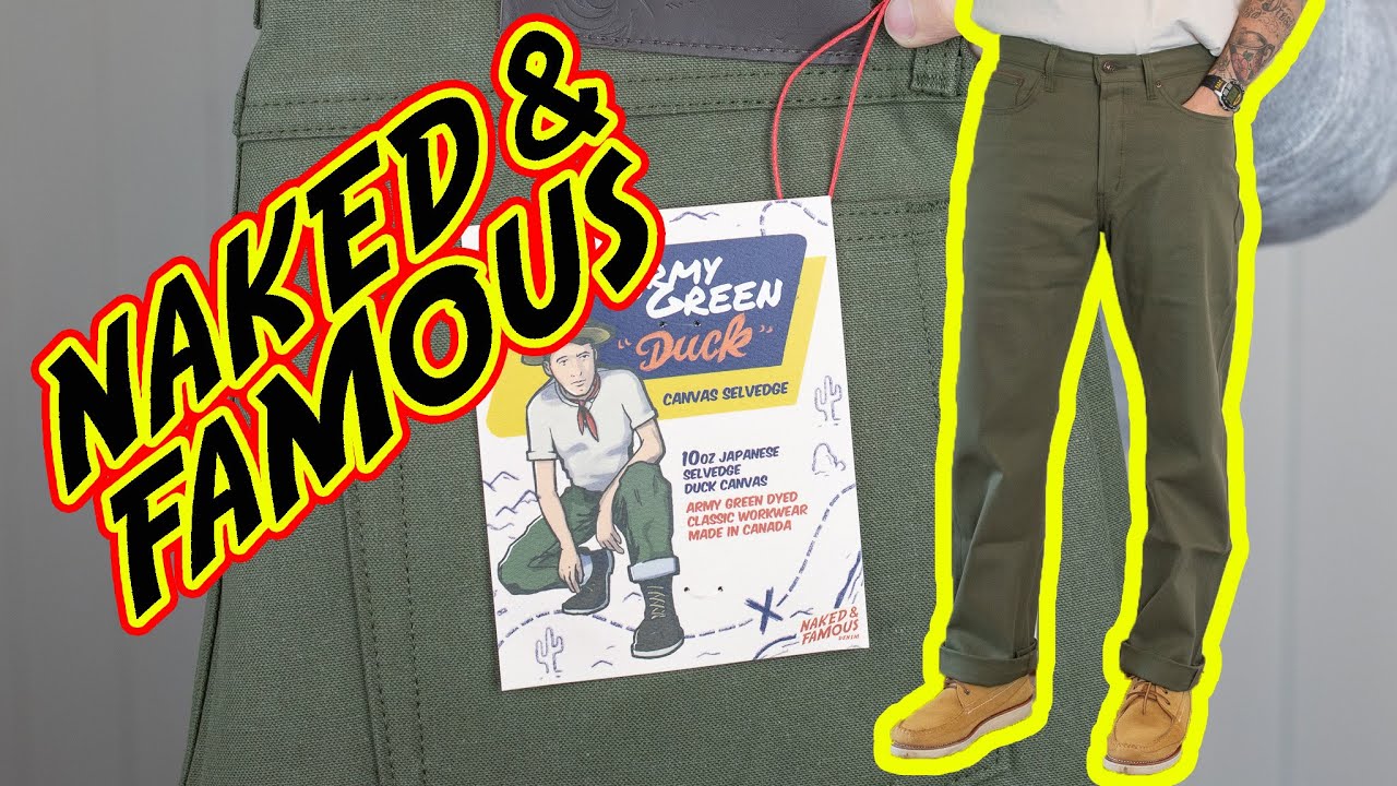Naked and Famous Denim: Duck Canvas Selvedge