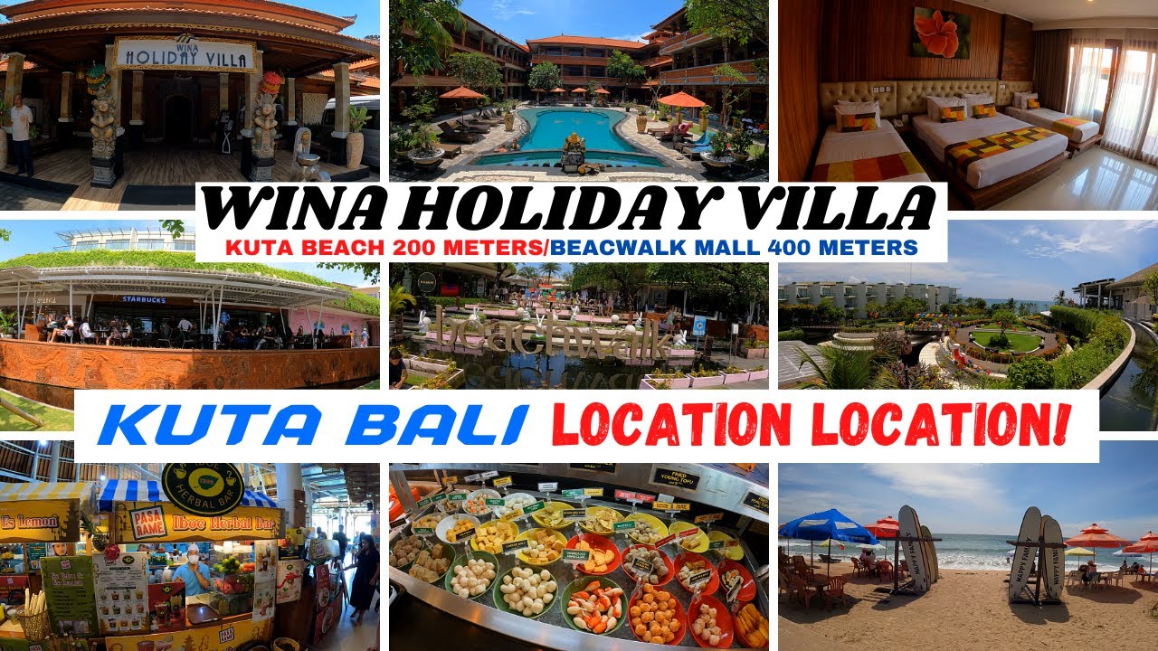 Бали Отели Куты Wina Holiday Villa, Beachwalk Mall, Пляж Кута