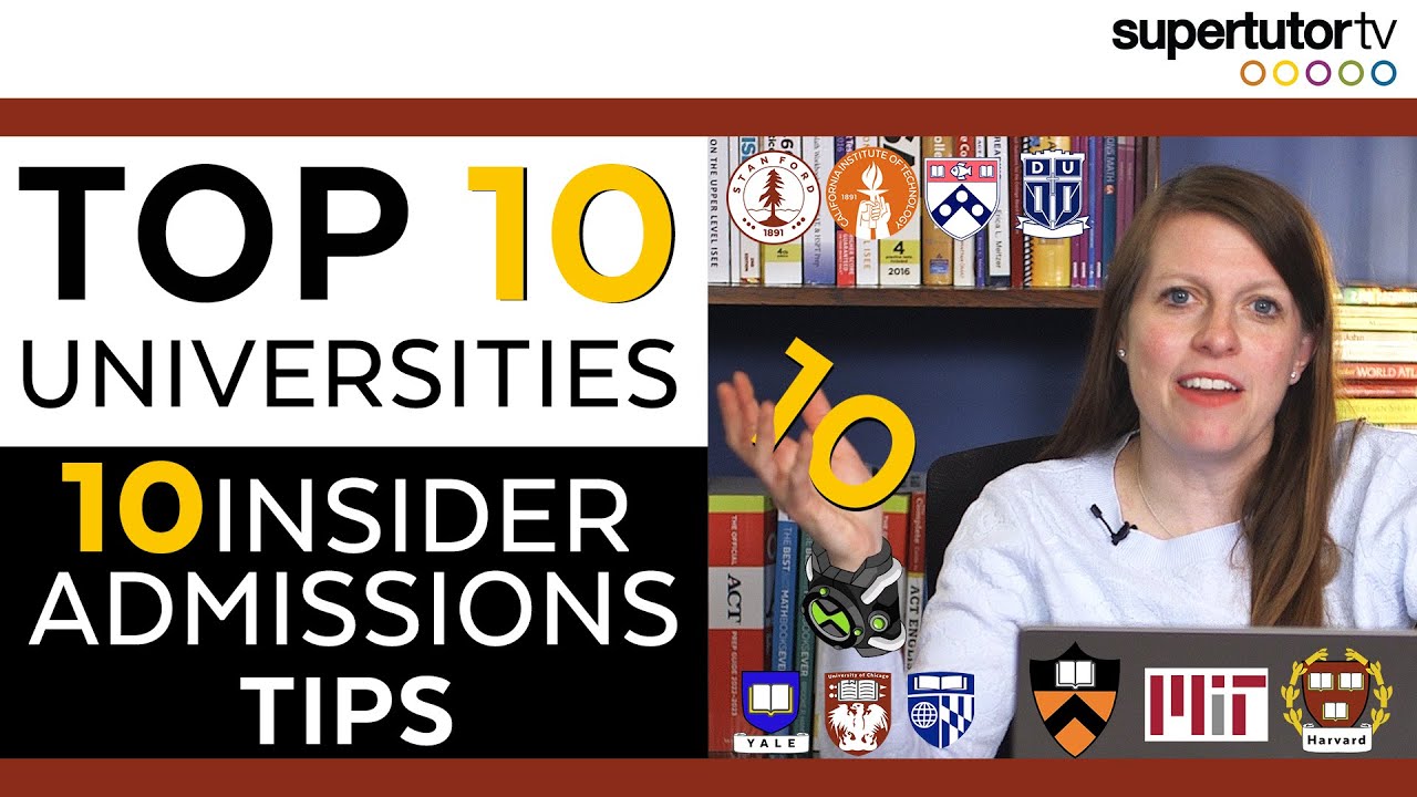 10 Tips to Get into a Top 10 University