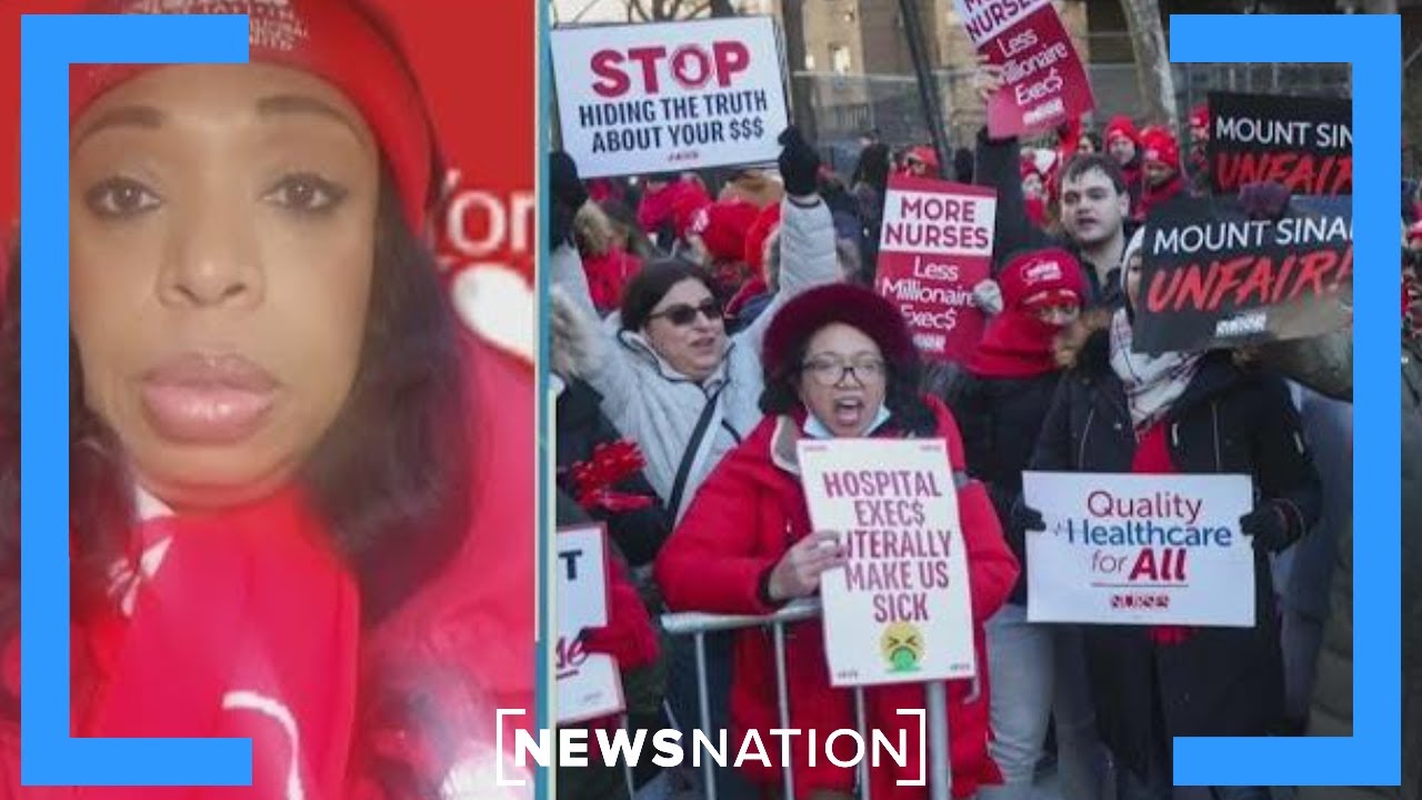 'Have to do what we have to do': New York nurse on historic strike | Morning in America