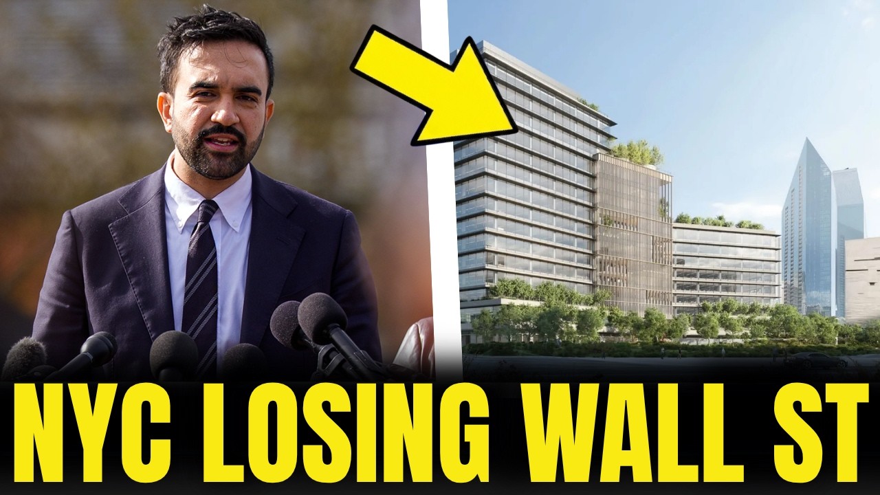 Mamdani ERUPTS As Goldman Sachs Announces A New WALL STREET In Texas - 5,000 Jobs GONE