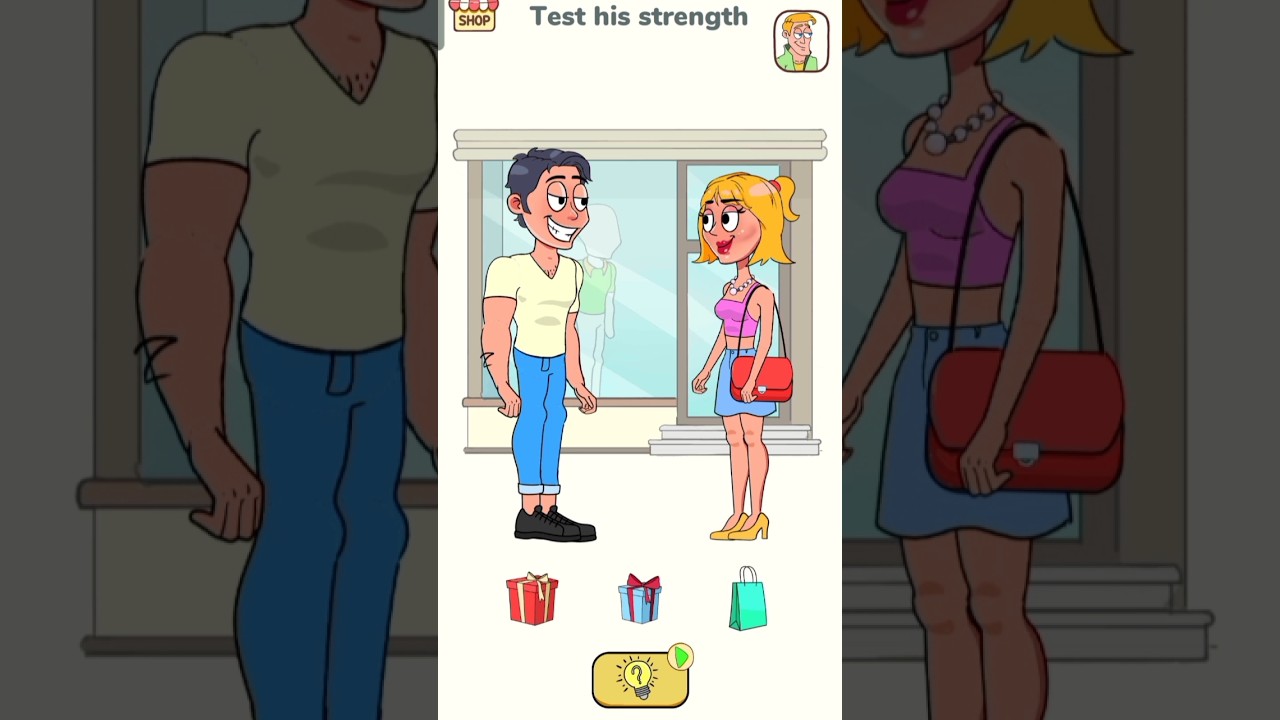 Test his strength Level327🙋🌹game