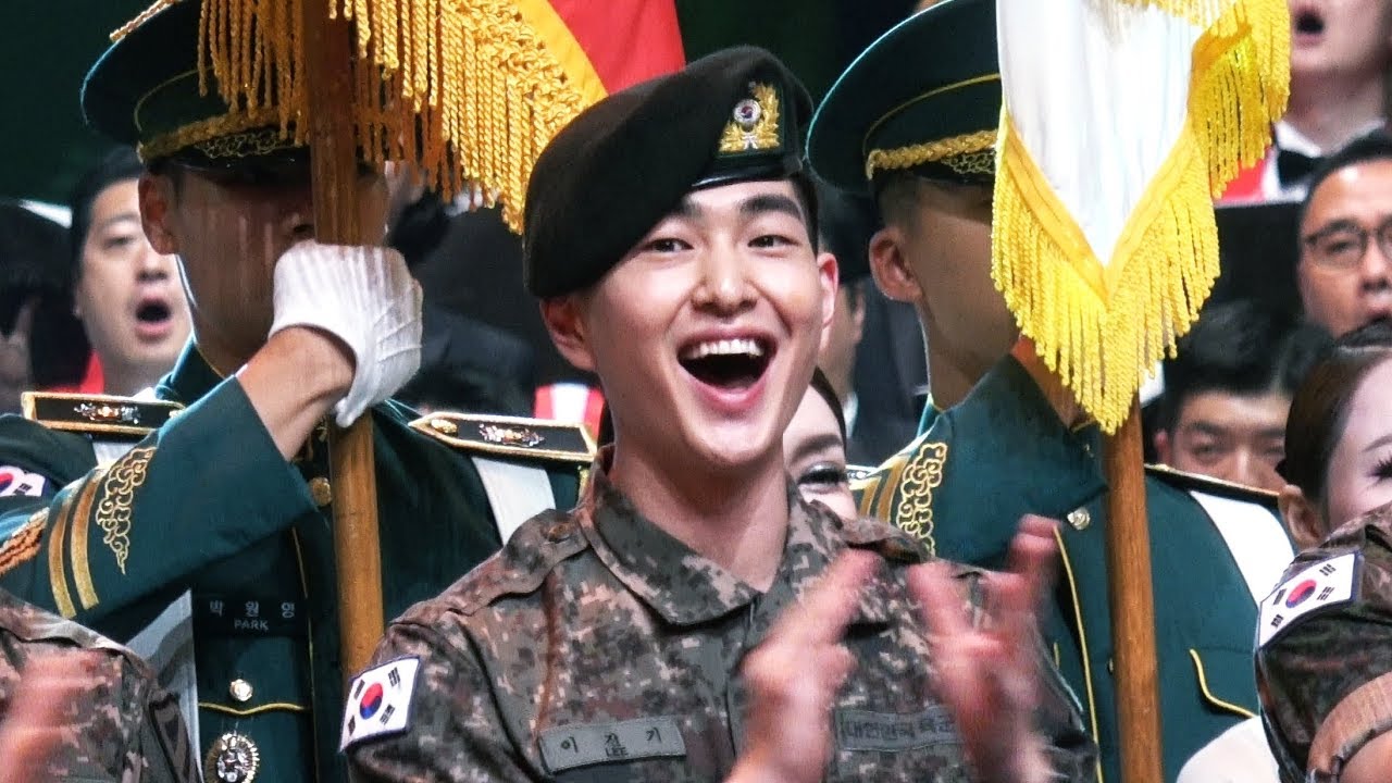 190613 호국음악회 - 엔딩+포토타임 (온유 직캠 4K)