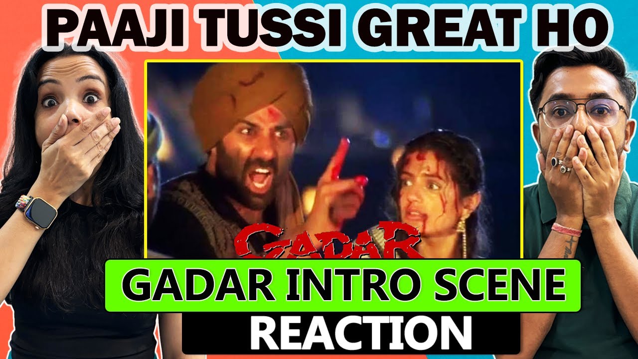 Gadar Intro Scene Reaction | Sunny Deol And Amisha Patel