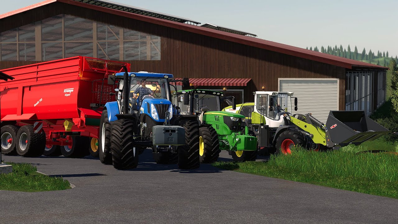 FS19 | Untergriesbach| Liquid manure spreading and Manure driving