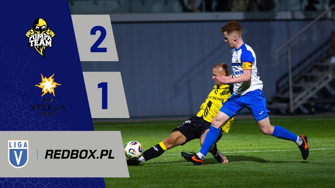 Pompa Team - Stella Luboń. Red Box V liga. 2:1