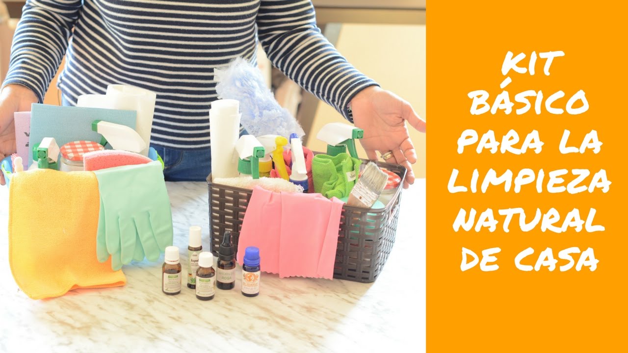 Prepara tu kit para la limpieza natural de casa