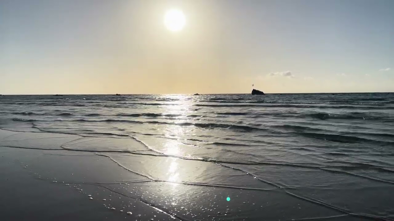 3 Minutes of Pure Serenity Deep Focus Ocean Sounds Study & Relax with Sunlight Amazing Sea Relax