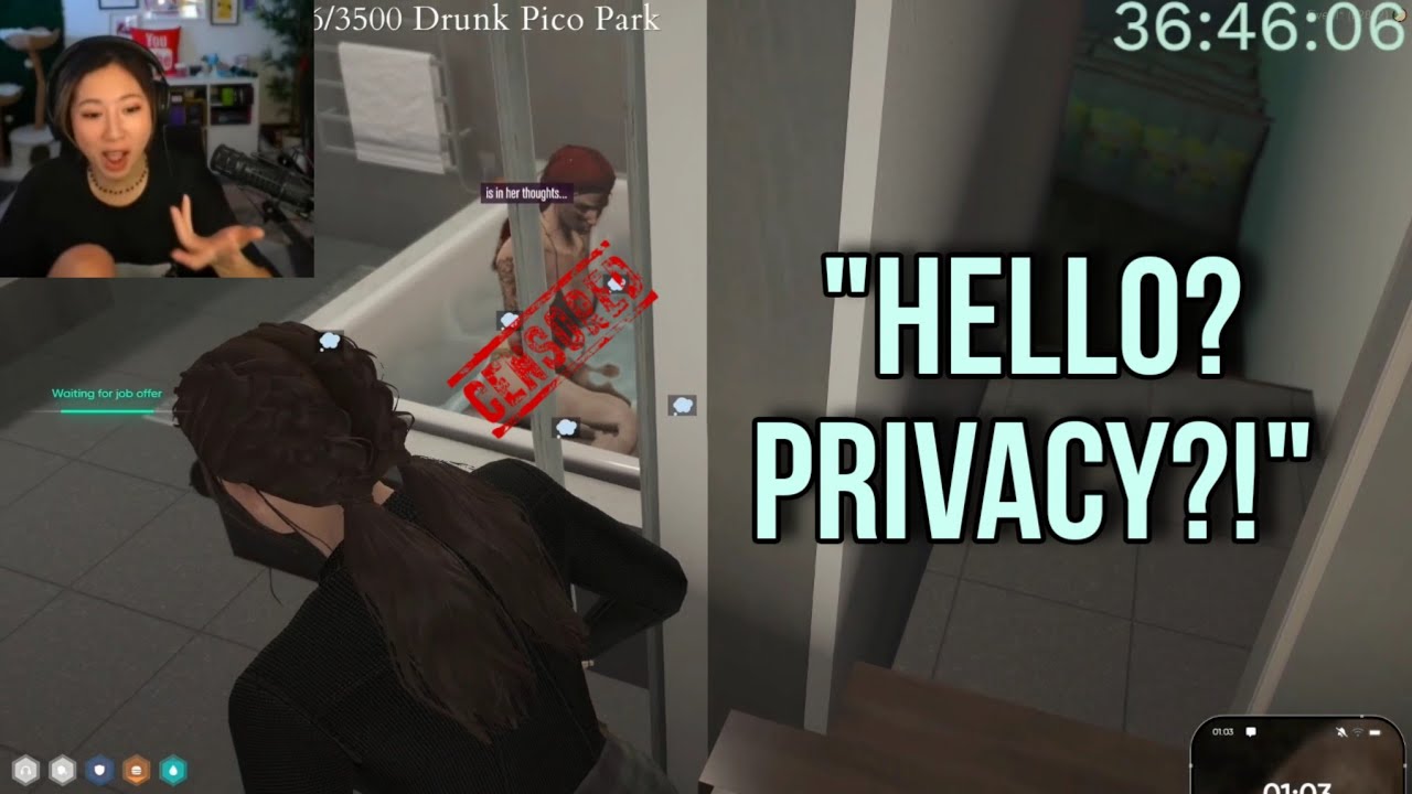 Elle CATCHES April and Max' +1s in the Bathroom | NOPIXEL 4.0 GTA RP