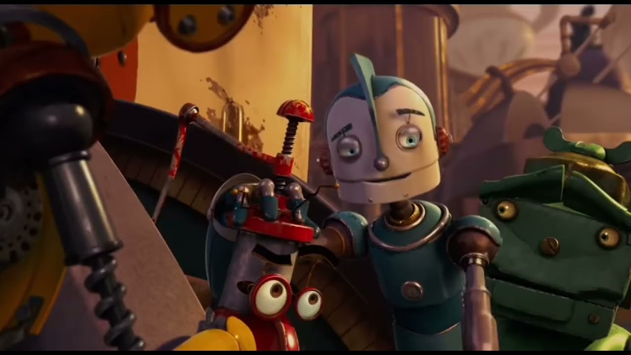 Robots (2005) but the sweepers have Steam Locomotive Whistle