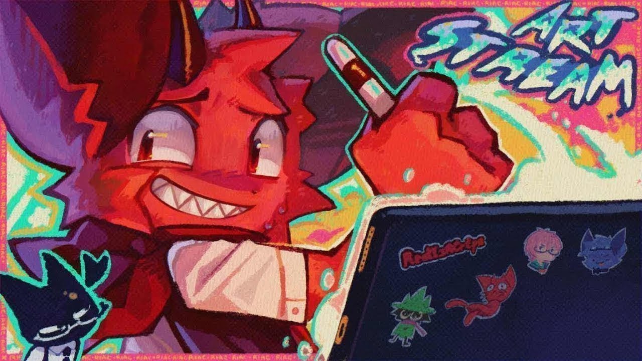 red renders and doodles wow (#art stream #10)
