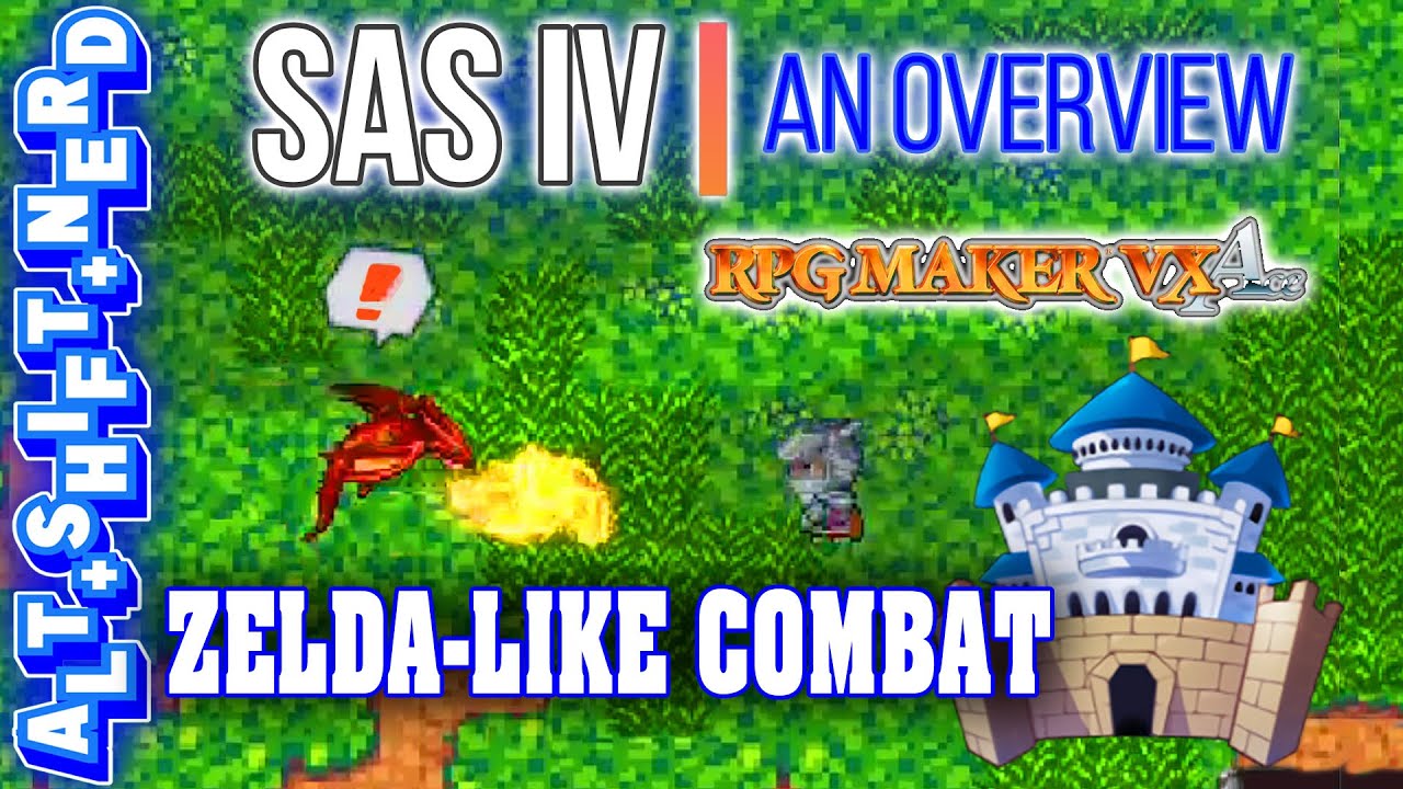 RPG Maker VX ace SAS IV Overview | Action RPG Combat | Gaming Demo & Tech Details | Game Development