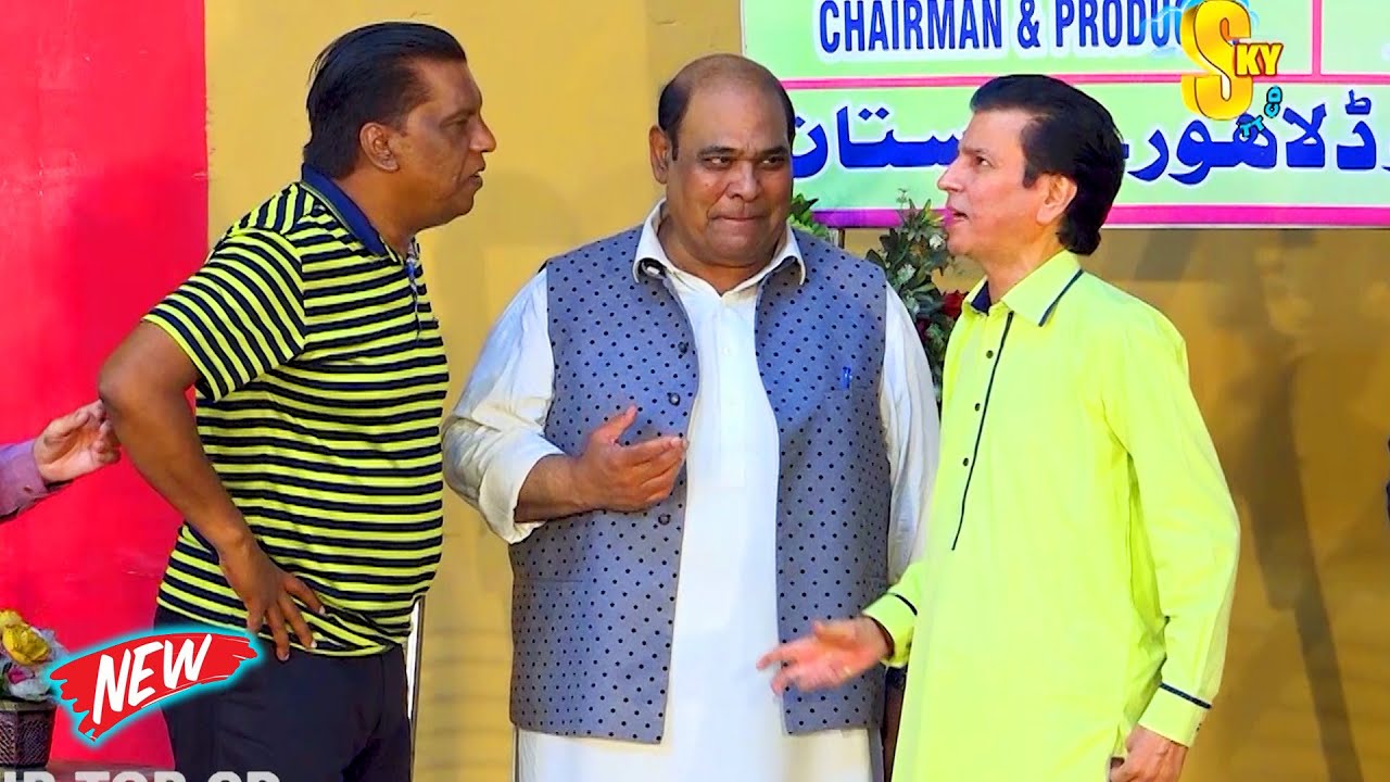 Tariq Teddy and Agha Majid | Amanat Chan | Latest Stage Drama | Sharmile Nain #comedy #comedyvideo