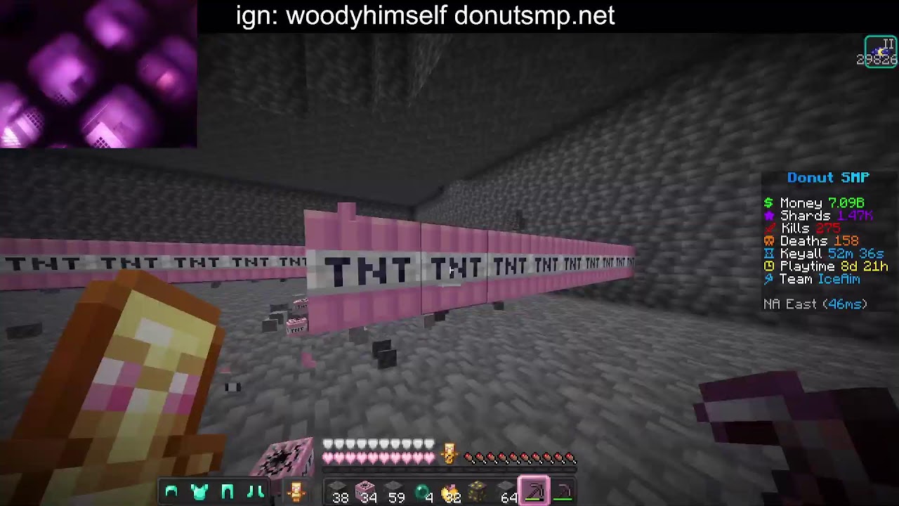 100M GIVEAWAY RN DONUTSMP LIVE 10M PER BASE