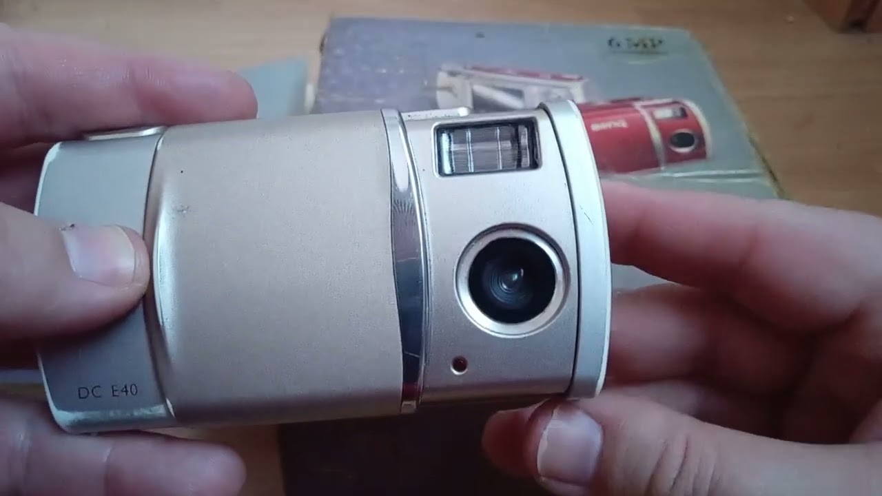 Unboxing camera foto digitala Benq DC E40 (partea 2)