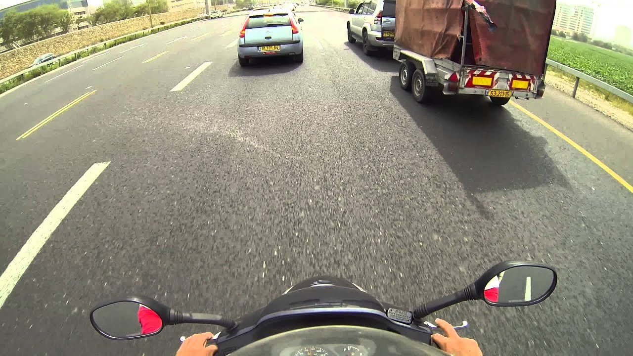 חזרה מהים הביתה { קימקו 125 CC }