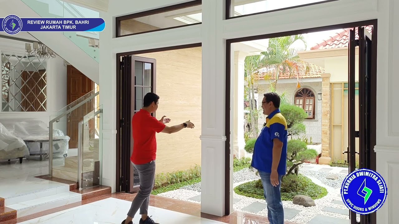 Review UPVC Warna Coklat di Rumah Bpk Bahri di Jakarta KDS UPVC