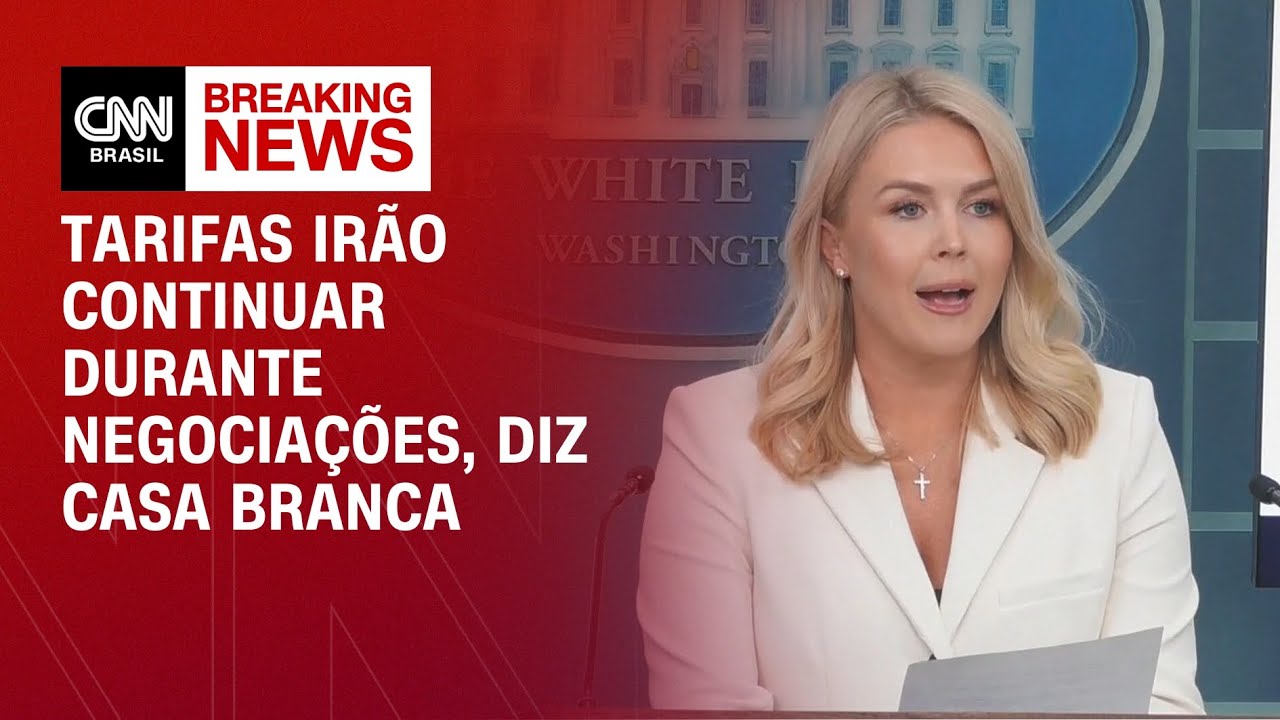 Casa Branca: Tarifas continuarão enquanto negociamos | BASTIDORES CNN