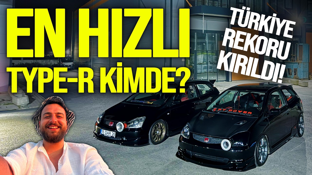 BU EP3 TÜRKİYE REKORUNU KIRDI! 🔥 Honda EP3 Type-R Denemesi Hakkında