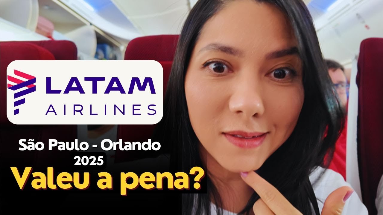 Como é voar com a LATAM em 2025 | Check in, embarque e serviço de bordo!